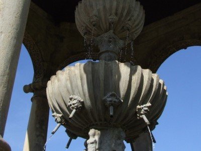 Completed restoration of Trinity College Fountain