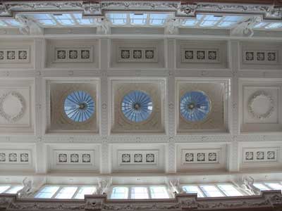 Restored ceiling of gallery 3