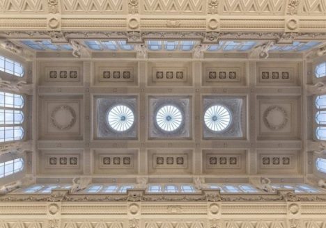 Ceiling of Gallery 3 after refurbishment