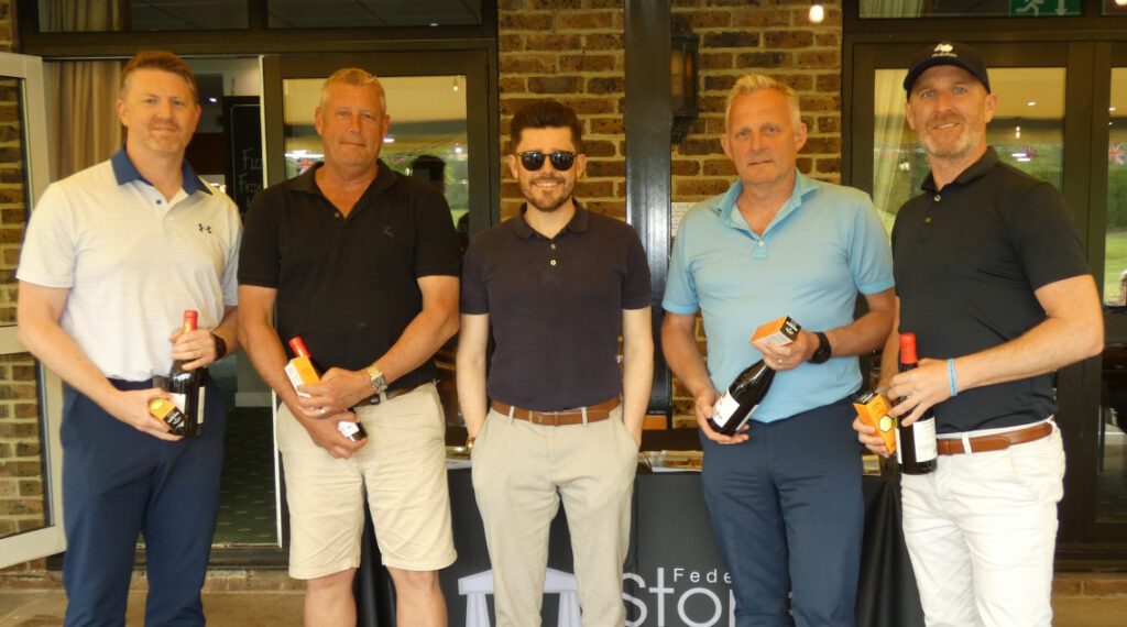 Brown and Ralph Achieve Impressive Second Place at Stone Federation's Golf Day in Surrey