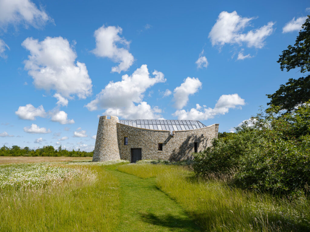 Picturesque private chapel on a sunny day