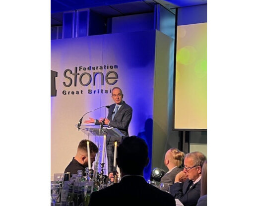 Kevin McCloud presenting the Natural Stone Award