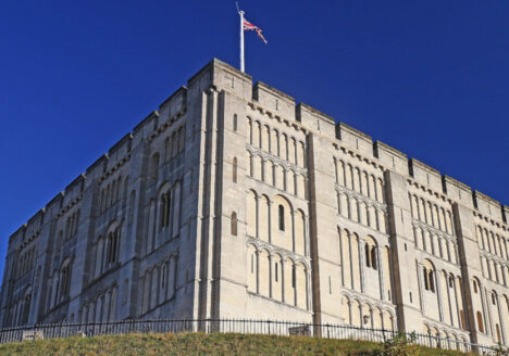 Norwich Castle England Medieval Norman Architecture
