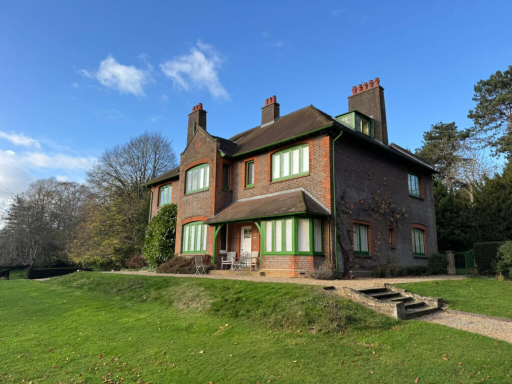 National Trust Cottage - Shaws Corner Cottage view from the front