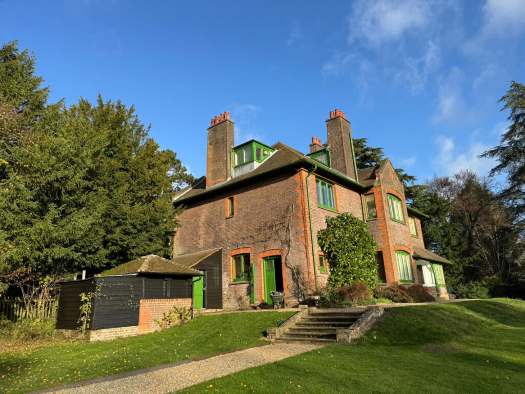 National Trust Cottage - Shaws Corner Cottage view from the side